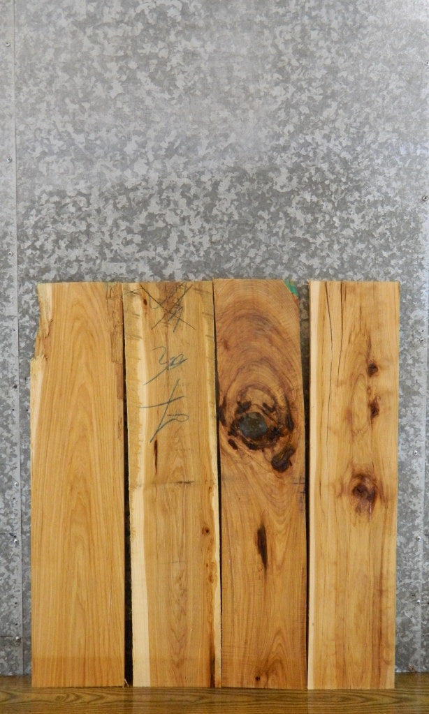 4- Rustic Kiln Dried Hickory Craft Pack/Lumber Boards 43671-43672