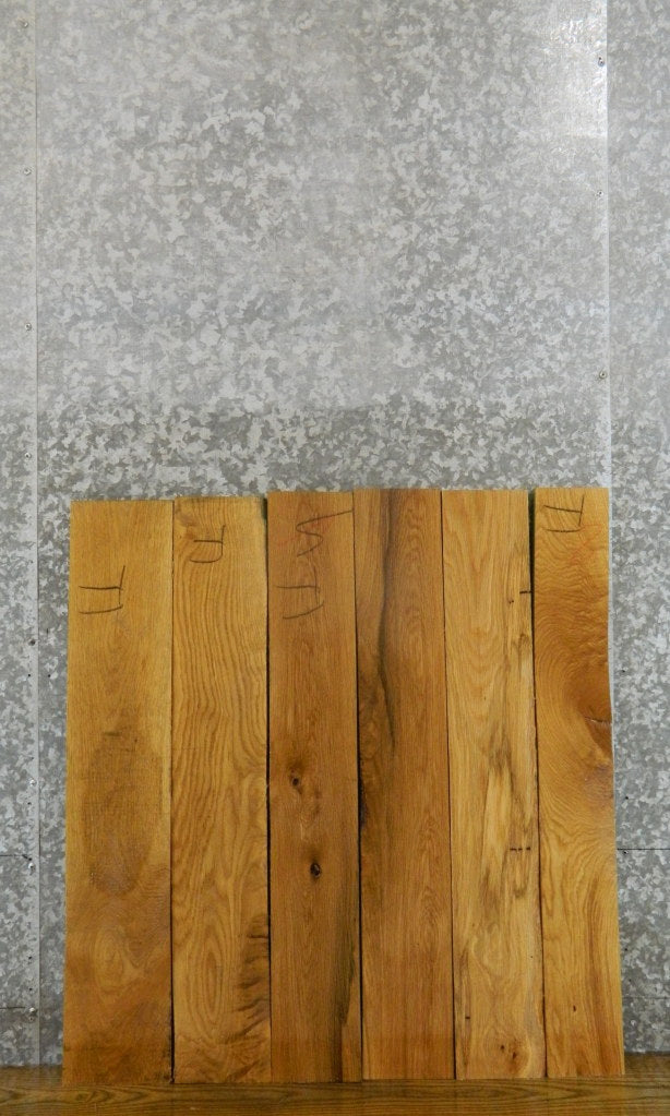 6- Reclaimed Kiln Dried Red/White Oak Craft Pack/Lumber Boards 43004-43005