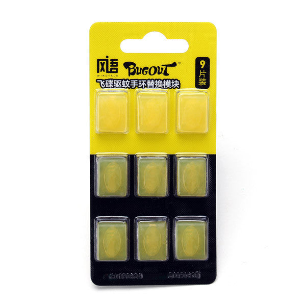 9pcs-pack Outdoor Mosquito Repellent Bracelet Replaceable Module - GhillieSuitShop