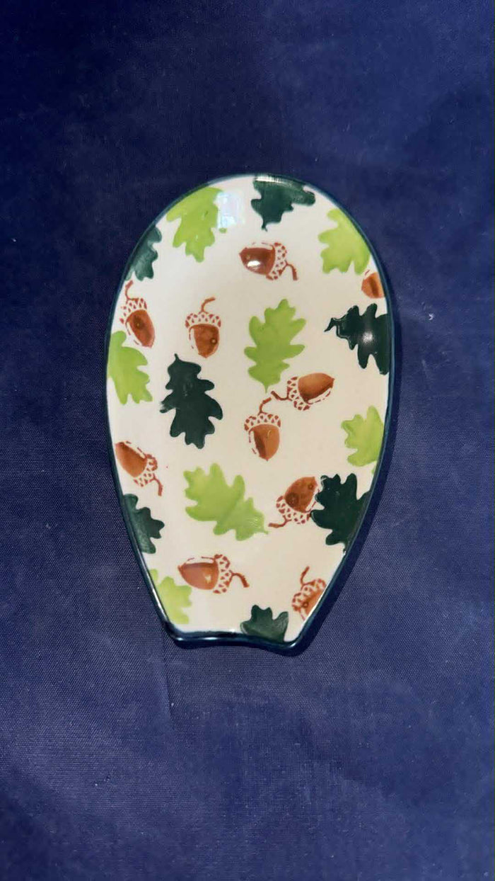 Acorn Spoon Rest - Pattern: Acorn