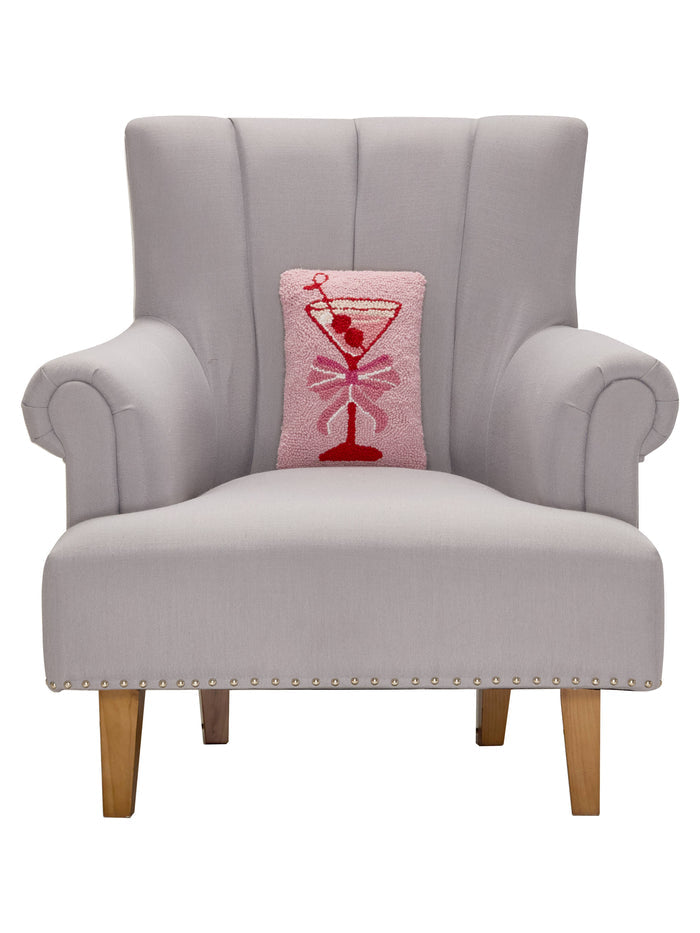 Cherry Martini Hook Pillow