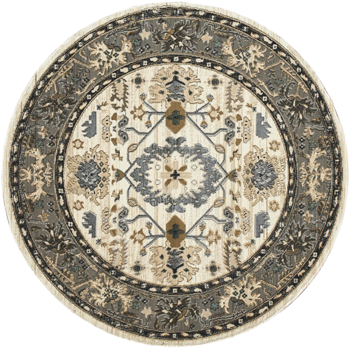 Dynamic Rugs YAZD 8531-190 Ivory Rug