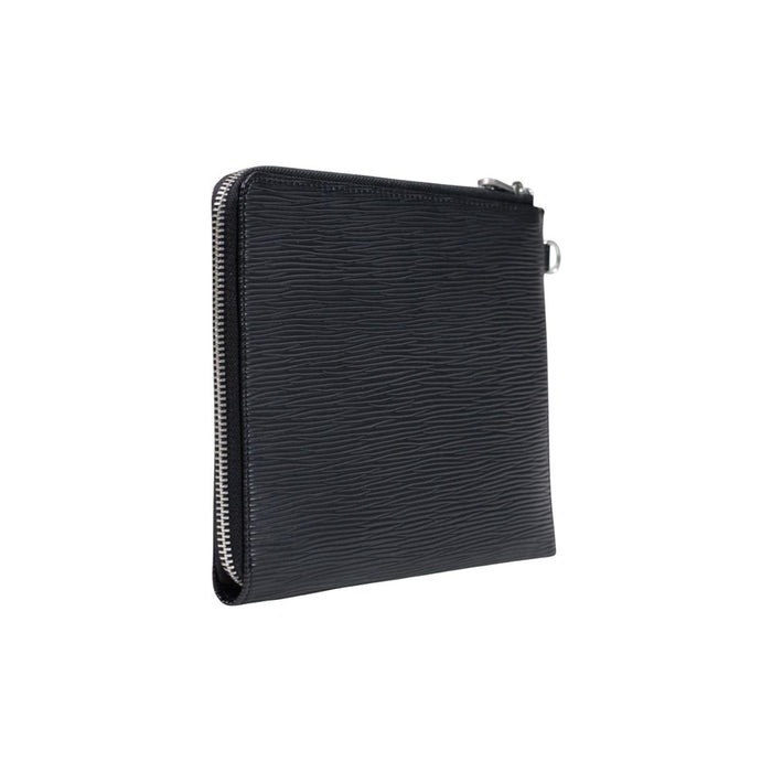 Guess Black Polyethylene Clutch Bag