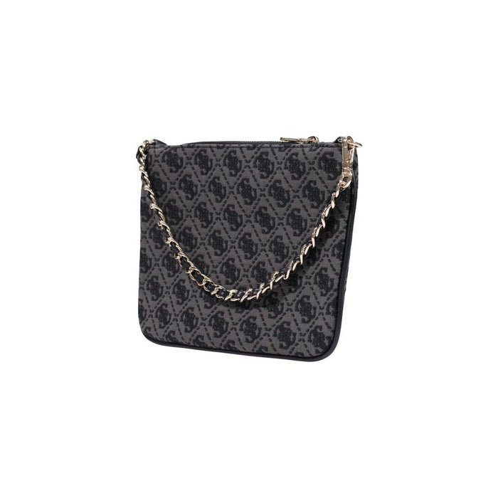 Guess Gray Polyester Handbag