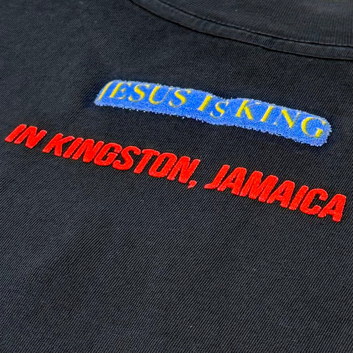 Jesus Is King 2019 Jamaica Bird Tee In Navy