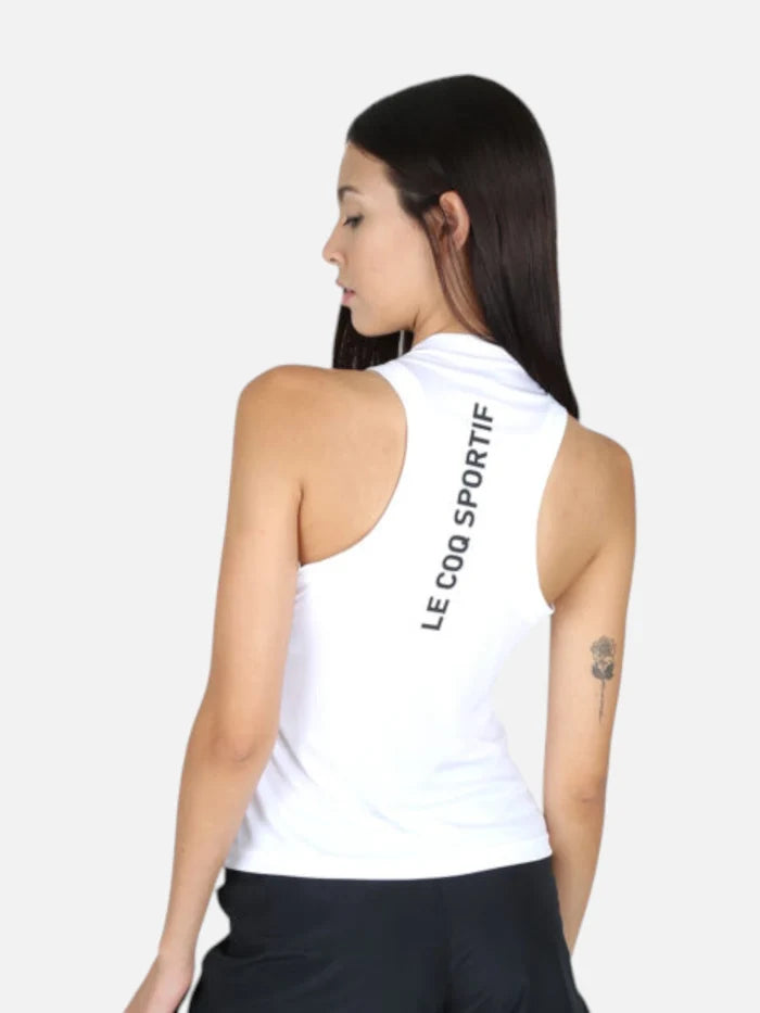Musculosa Mujer Le Coq Sportif Training Tank Blanco