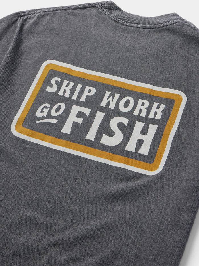 Skip Work T-Shirt- Pepper