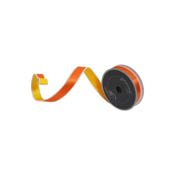 Sunset Satin Duo Ribbon, 1" X 10YD
