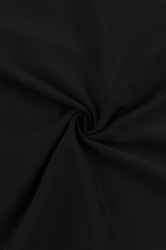 Twist Front Bodycon Maxi Dress