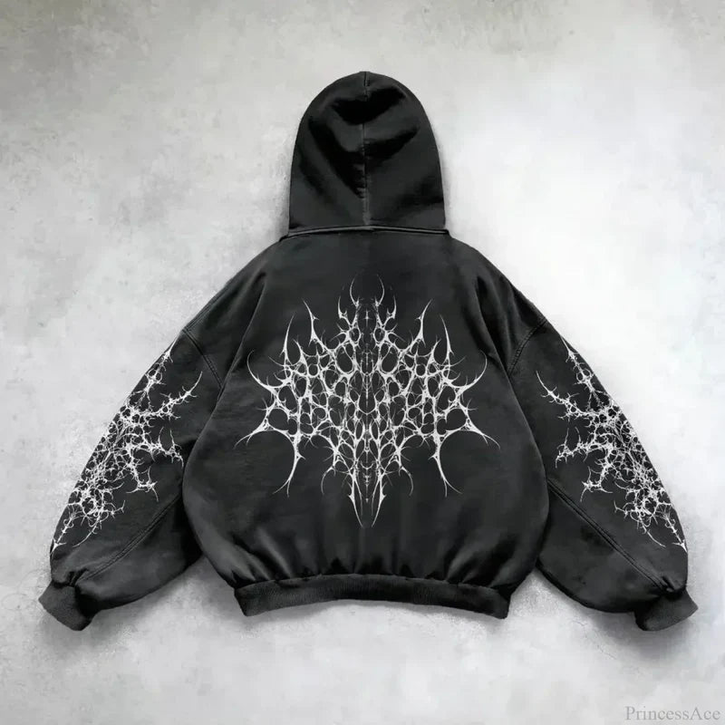 Washed Vintage Fleece Hoodie