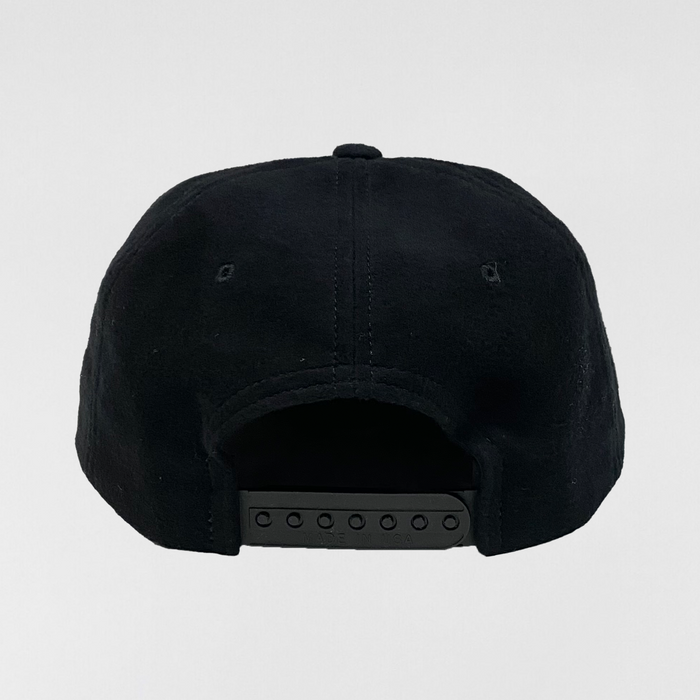 Yeezy Season 5 Runway Embroidered Crest Hat In Suede