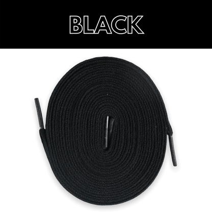 Flat Thin - Jordan 1 Laces Basics Flat Thin - Black