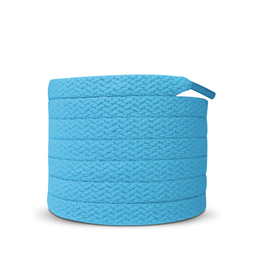 Jordan 1 Laces Basics Flat Thin - UNC Blue Laces