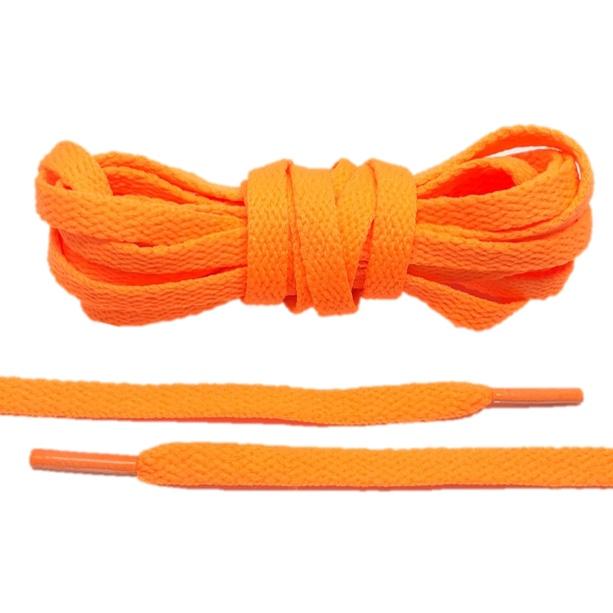 Flat Thin - BASICS Flat Thin Laces - Vibrant Orange