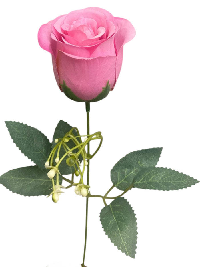 16'' Rose Bud Bush ( INT2522-#2 Cream Mauve )