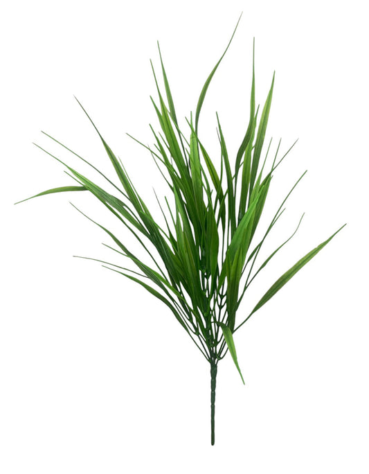 17'' Plastic Grass Bush ( PB071-Green )