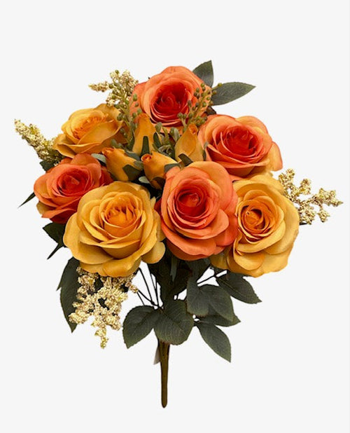 19'' Open Rose Bush ( 23653-OR/GD ) TY1305