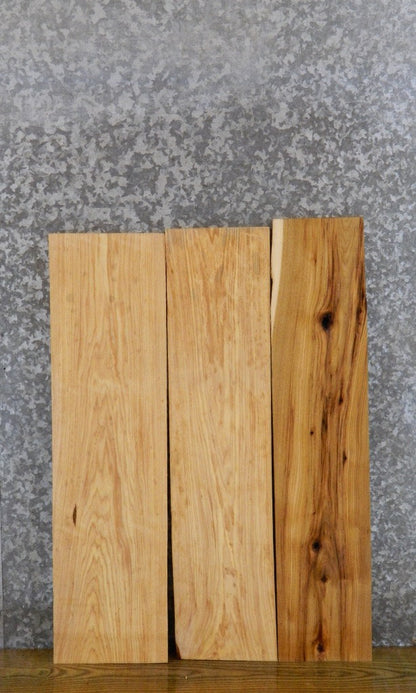 3- Kiln Dried Salvaged Hickory Lumber Boards/Craft Pack 43503