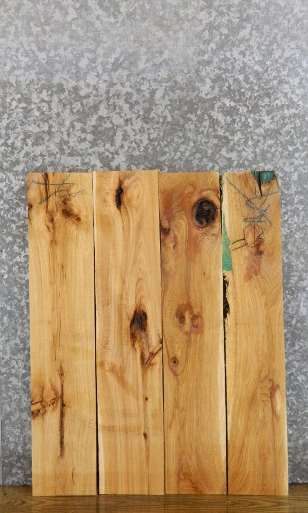 4- Kiln Dried Hickory Salvaged Lumber Boards/Craft Pack 43106-43107