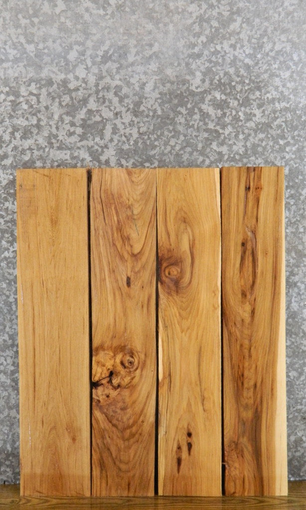 4- Kiln Dried Reclaimed Hickory Lumber Boards/Craft Pack 43766-43767
