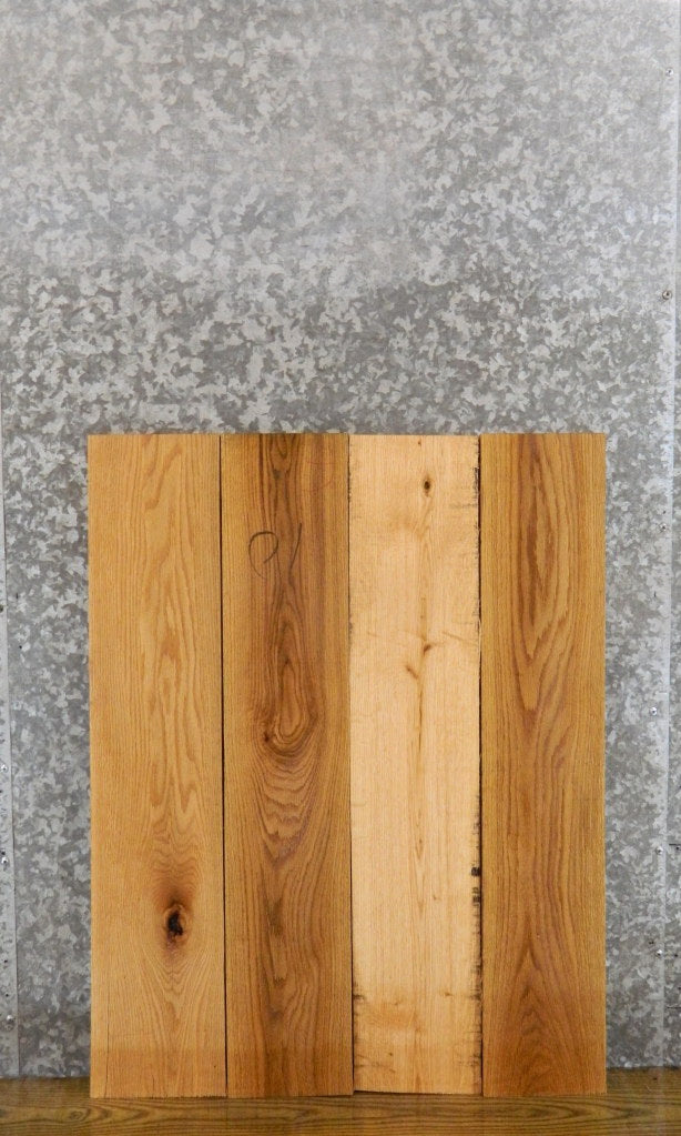 4- Reclaimed Kiln Dried Red Oak Lumber Boards/Craft Pack 43652-43653