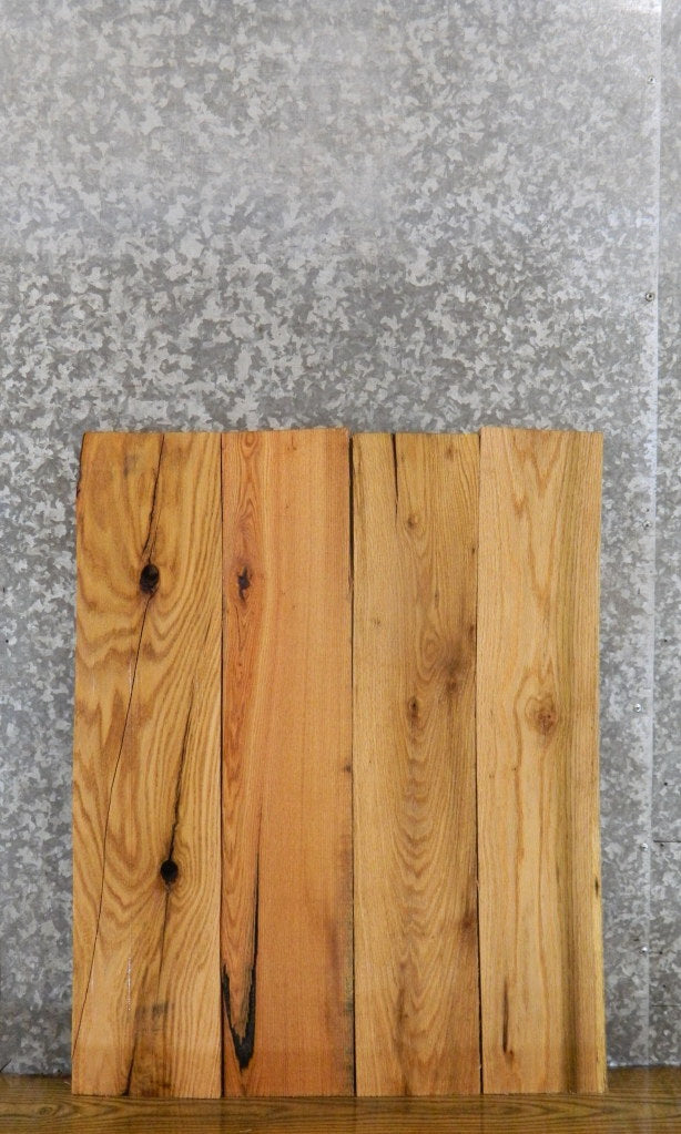 4- Red Oak Kiln Dried Reclaimed Lumber Boards/Craft Pack 43772-43773