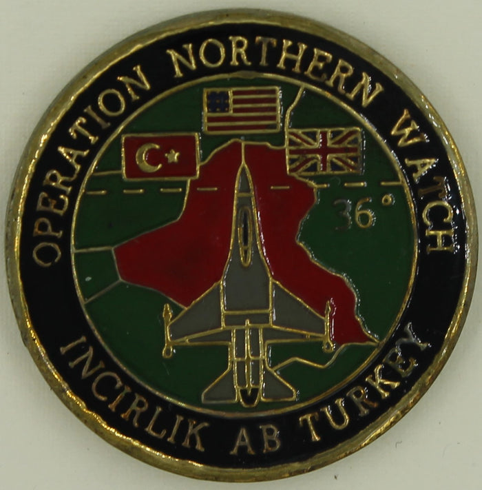 466th Fighter Sq Diamondbacks Operation Northern Watch Air Force Challenge Coin