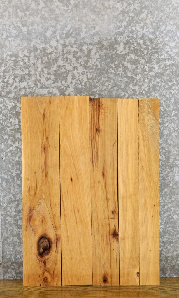 5- Reclaimed Kiln Dried Hickory Craft Pack/Lumber Boards 43675-43676