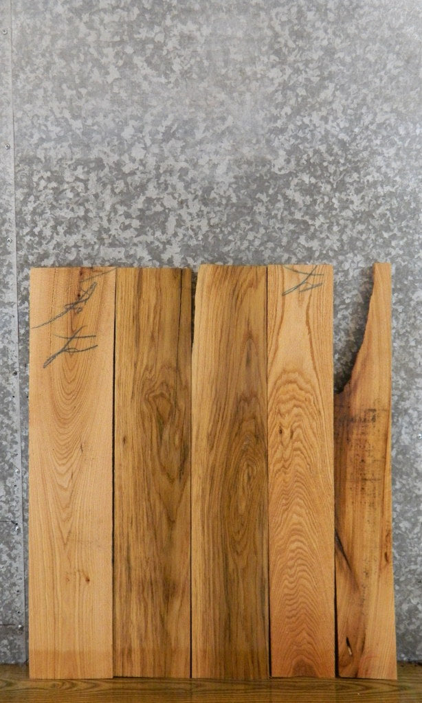 5- Reclaimed Red Oak Kiln Dried Lumber Boards/Craft Pack 43778-43779
