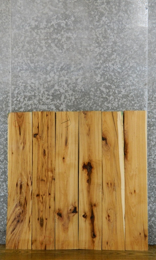 6- Kiln Dried Salvaged Hickory Craft Pack/Lumber Boards 43070-43071