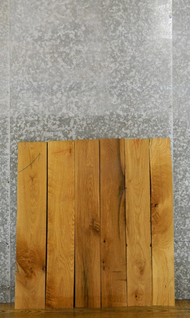 6- Reclaimed Kiln Dried Red/White Oak Craft Pack/Lumber Boards 43004-43005