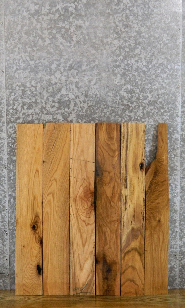 6- Rustic Red Oak Kiln Dried Craft Pack/Lumber Boards 43711-43712