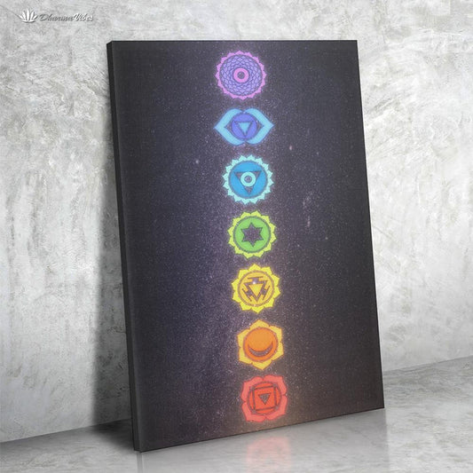 7 Chakras by McAshe 1-Piece Canvas Art