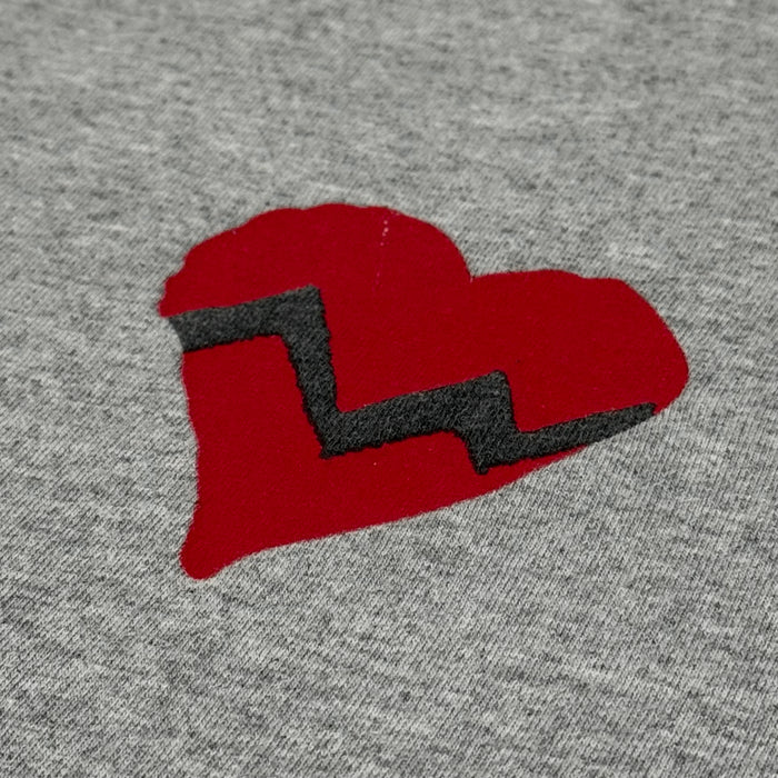 808’s & Heartbreak 2008 Logo Tee In Heather Grey