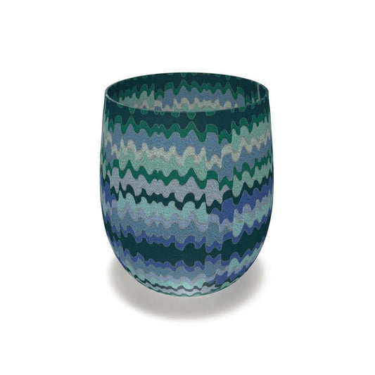 Afro-Atlantics Sing Water Glass | Black Diaspora Art