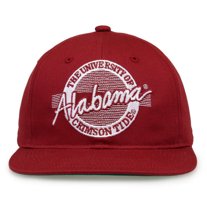 Alabama Crimson Tide Retro Circle Snapback - Cardinal, product view