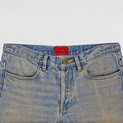 APC Kanye 2014 Japanese Denim In Stonewash