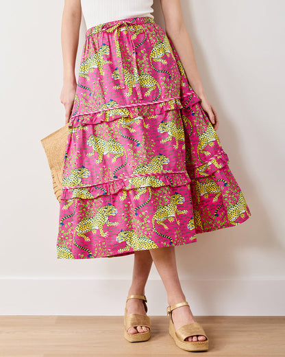 Bagheera - Now or Later Skirt - Hot Pink - Printfresh