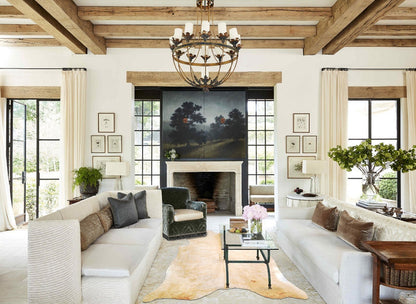 Beige Cowhide Rug #A33903