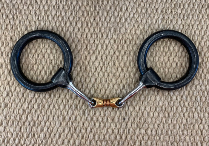 BIT - DT113 - Dutton Heavy Ring Dogbone Snaffle
