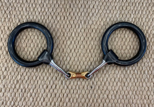 BIT - DT113 - Dutton Heavy Ring Dogbone Snaffle