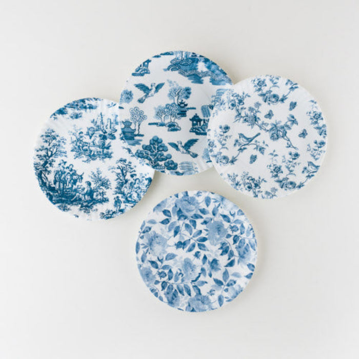 Blue and White Plate Set