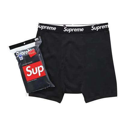 Bokserki Supreme Hanes Black 1 szt SUPREME Bielizna