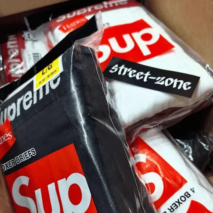 Bokserki Supreme Hanes Black 1 szt SUPREME Bielizna