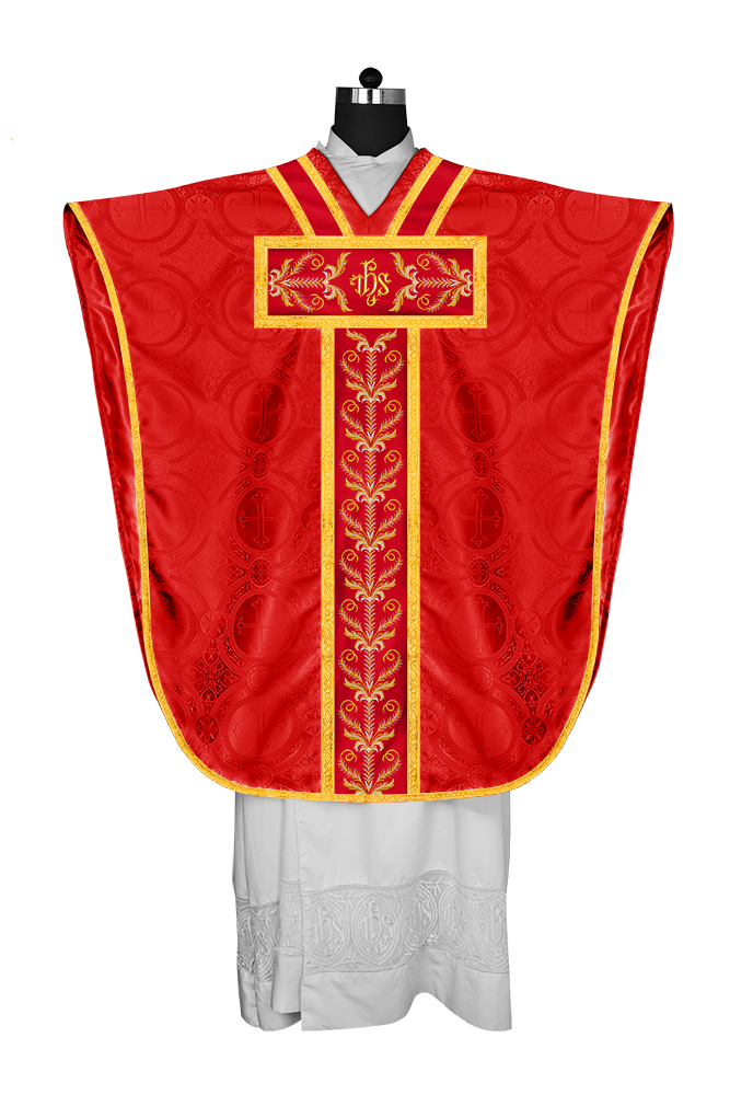 Damask / IHS / Red