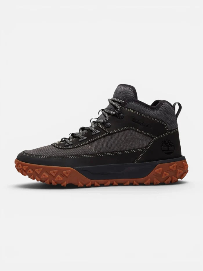 Botas Timberland Greenstride Motion 6 Mid Negro Gris Marrón