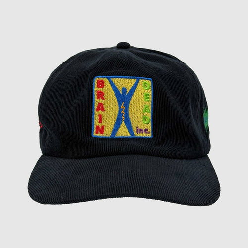 Brain Dead 2018 Start Up Corduroy Hat In Navy