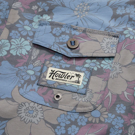 Bruja Boardshorts- Flower Power/ Blues