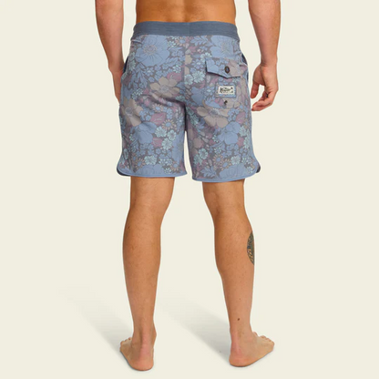 Bruja Boardshorts- Flower Power/ Blues