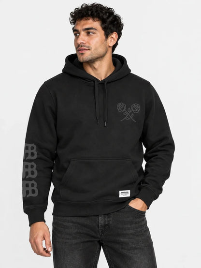 Buzo Familyarg x Brand & Co Black Blossom Negro — vista principal
